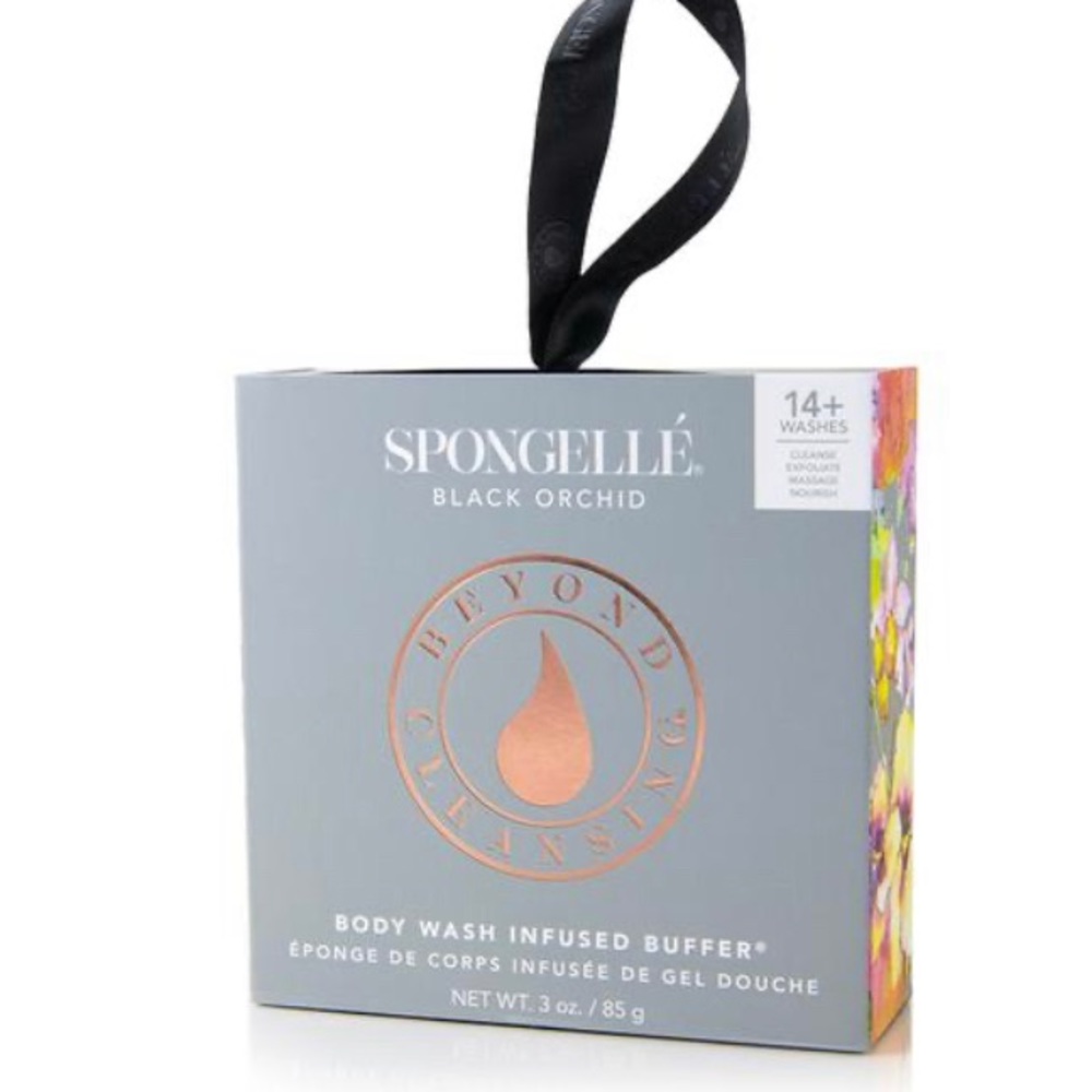 Spongelle Body Infused Buffer In Black Orchid